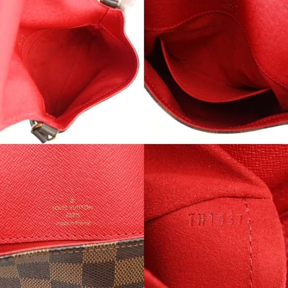 LOUIS VUITTON Brown Damier Canvas Shoulder Bag - Picture 11 of 11